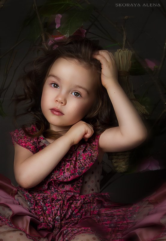 Укладка + макияж для девочки