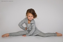 Детский макияж и прическа для фотосессии